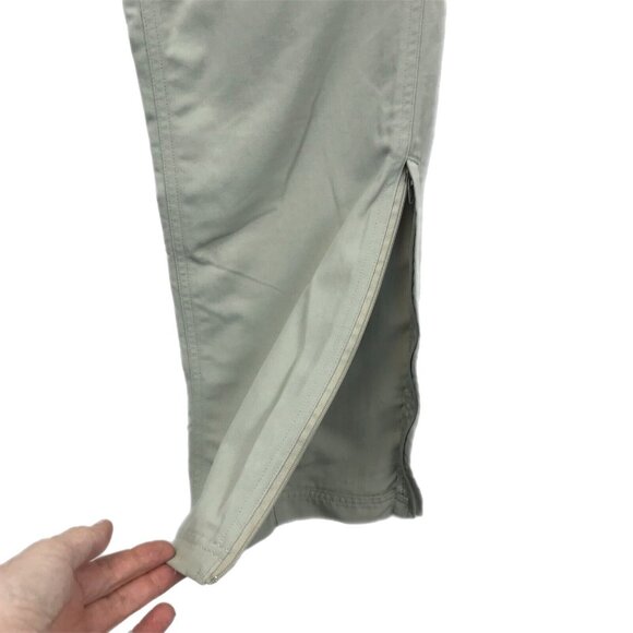 COLUMBIA GRT Conversion Pants Womens 4 Cargo Zipper Ankle Tan - Picture 9 of 13